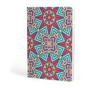 ESCOLOFI - GALLERY MOSAIC - TRINIDAD | Libreta grapada |Din A5 | Dots | 40 hojas | Papel de 90 g | Cierre con goma elástica|