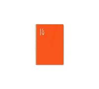 ESCOLOFI Libreta de Anillas Naranja Cuarto 50 Hojas (5 Unidades)