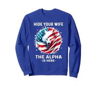 Esconde a tu esposa el alfa está aquí american alfa lobo Sudadera