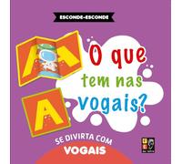 esconde esconde o que tem nas vogais