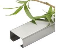 Escondedor de cables de esquina， Ocultador de cables esquina, altavoz,Conducto abierto,Cubierta autoadhesiva(Matte Silver,30 * 15mm)