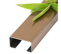 Escondedor de cables de esquina， Ocultador de cables esquina, altavoz,Conducto abierto,Cubierta autoadhesiva(Matte Rose Gold,15 * 10mm)