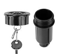 Escondi Llaves - Cabezal Aspersor Falso 11,5 cm de ABS Impermeable | Contenedor secreto realista para llaves de repuesto y objetos de | Antirrobo para jardín, patio & exteriores