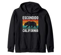 Escondido, California, EE. UU., Cali Bear, San Diego, SD Surf Sudadera con Capucha
