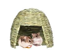 escondido, Cueva de Dormir Plegable-Hornillos para Animales de Compañía, cama de escondite de Juego para Pequeños Animales para, Casa de Conejos, Casa de Paja para Conejos,
