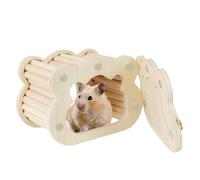 Escondite cómodo para hámster | - Casa boscosa | Un lugar de anidación divertido y elegante para tu amigo de cuatro patas - Ideal para hámsters y mascotas pequeñas, escondite decora