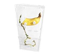 Escondite de arañas de saltar | Caja magnética con diseño de frutas - Accesorios para el hábitat de arañas de salto, para gamo barbudo, gecko, Halloween, hierba, pampas, tortuga