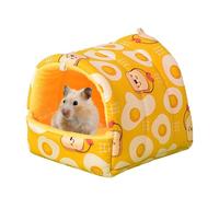 Escondite de conejo, cama para hámster - Casa de hámster Bunny Hut,Camas para conejos, cama para animales pequeños con diseño grueso para conejo, hámster, hurón, hámsters, loros, conejo, erizo
