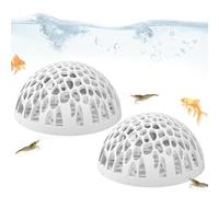 Escondite de cúpula de camarones | Escondite Betta para pecera | Refugio de cría de camarones para pequeños entusiastas de la vida acuática, hogar, oficina, escuela, escritorio, peces tropicales Betta