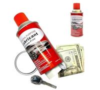 Escondite secreto ingenioso: en forma de spray lubricante de desviación! Disimula tus objetos de valor con nuestro elegante estuche secreto