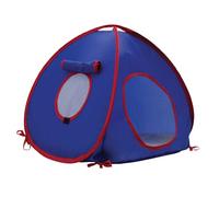 Escondite tienda de campaña para pequeños animales Living World, Grande, Gris/Rojo