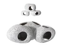 Escondites de camarones - Cueva porosa para esconder camarones, pequeña decoración para esconder hábitat, escondites de acuario para descansar y criar peceras Betta