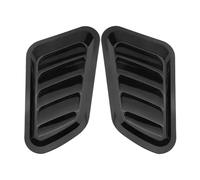 Escopas de campana para coche, 2 piezas, decoración al aire libre, toma de aire, rejilla de ventilación, campana para autocaravana, camión, SUV, viajes, larga distancia, aventuras al aire libre