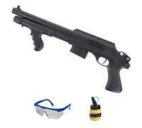 Escopeta Saigo 0681 Muelle (6mm) | Escopeta de Airsoft Calibre 6mm + biberón + Gafas de protección. Pistola de iniciación al Airsoft