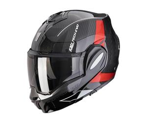 Escorpio Exo-Tech EVO Carbon CAD Negro-Rojo S