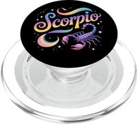 Escorpio Rainbow Pastel Zodiac Astrología Vibes PopSockets PopGrip para MagSafe