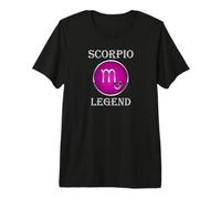 Escorpio Signo Estelar Leyenda Zodiaco Escorpios Regalo Camiseta Premium