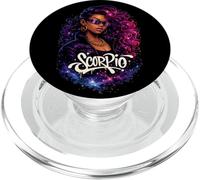 Escorpio Zodiaco Astrología Signo Horóscopo Arte Celestial PopSockets PopGrip para MagSafe