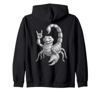 Escorpión Festival Band Cool Scorpion Retro Rock Music Lover Sudadera con Capucha