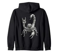 Escorpión Festival Band Cool Scorpion Retro Rock Music Lover Sudadera con Capucha