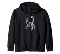 Escorpión Festival Band Cool Scorpion Retro Rock Music Lover Sudadera con Capucha