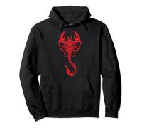 Escorpión rojo Sudadera con Capucha