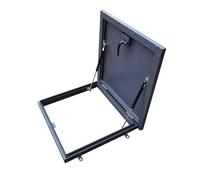 Escotilla de acceso a techo impermeable de alto rendimiento, puerta segura para una fácil instalación, disponible en 40,6 x 40,6 cm, 50,8 x 61 cm, 61 x 76,2 cm, 76,2 x 73,7 cm para ejes y pozos