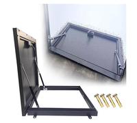 Escotilla de acceso a techo personalizada, de 20 a 32 pulgadas, perfecta para sótanos, techos, ejes y garajes, cubierta de salida de emergencia con bisagras (90 x 90 cm)