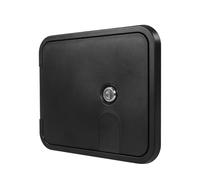 Escotilla De Acceso para Servicios Públicos para Vehículos Recreativos: Puerta De De Cable Impermeable, Cubierta De Puerto De Servicio ABS, Panel De Escotilla para Cable De Alimentación Bloque