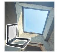 Escotilla de Escape de Emergencia para sótanos y techos Planos, Abertura Grande con pestillo, Ideal para terrazas acristaladas, Casitas de Juegos y Ventanas de tragaluz c