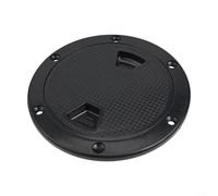 Escotilla de inspección redonda antideslizante con cubierta desmontable para barcos, material ABS robusto, perfecto para instalaciones interiores y exteriores (8 pulgadas)