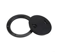 Escotilla de inspección redonda antideslizante con cubierta desmontable para barcos, material ABS robusto, perfecto para instalaciones interiores y exteriores (6 pulgadas)