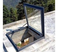 Escotilla de techo con junta de sellado y asa, cubierta de acceso al techo para mantenimiento, tapa de acceso al ático de 84 cm, diseño fácil de levantar hacia arriba