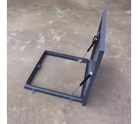 Escotilla de Techo, Cubiertas de claraboya Impermeables y Personalizables para techos Inclinados y Planos, Tapa de escotilla sellada a Prueba de Lluvia, Cubierta de Acceso Exterior Universal