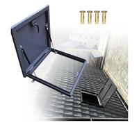 Escotilla de Techo, Cubiertas Exteriores Personalizadas para claraboyas de techos, escotilla de ventilación con Cerradura para sótanos/terrazas, Tira de Sellado Impermeable, Cubierta de sali