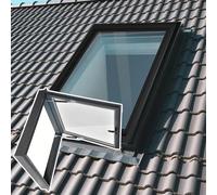 Escotilla de Techo, escotilla de Acceso al Techo empotrada, Puerta de Seguridad con Vidrio Templado - Cubierta de Ventana de ventilación para terraza, Impermeable, Duradera, 70x75cm (27.6x29