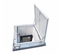Escotilla de techo impermeable con acceso a tragaluz, cubierta de emergencia para la industria del hogar, color blanco, 60 x 40 cm, ideal para un acceso seguro y fácil