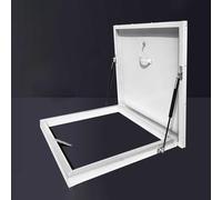 Escotilla de Techo Impermeable de 24x24 Pulgadas - Claraboya Resistente y Puerta de Seguridad antirrobo para Mantenimiento de techos - Cubierta de Acceso al Techo Duradera (Compatible con te