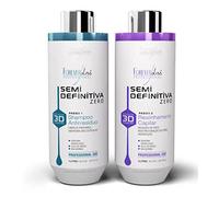 ESCOVA SEMI DEFINITIVA 3D POWER SYSTEM - Kit (champú+queratina)