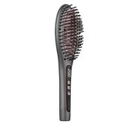 Cecotec Cepillo Alisador de Cerámica y Extracto de Aguacate InstantCare Smooth Brush. Ion Real, Temperatura Regulable 140 ºC - 220 ºC, Todo Tipo de Cabellos, Pantalla Digital, Sistema Autoapagado