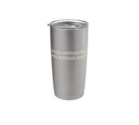 ESCRIBE SIN MIEDO. EDITAR SIN MISERICORDIA. Escritor Escritura Meme Vaso térmico de acero inoxidable de doble pared