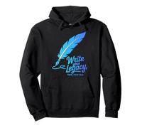 Escribe tu diseño de Pluma Legado - Inspirador Sudadera con Capucha