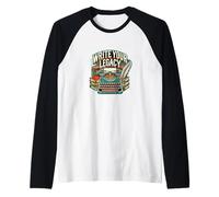 Escribe tu gráfico de luz guía heredada - S33 Camiseta Manga Raglan