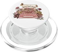Escribe Tus propias Historias Máquina de Escribir Floral Escritor Autor PopSockets PopGrip para MagSafe