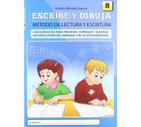Escribe y dibuja: Cuaderno 8 - 9788497007146