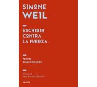 Escribir Contra La Fuerza