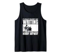 Escribir es para gente inteligente Autor Escritor divertido Camiseta sin Mangas