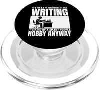Escribir es para gente inteligente Autor Escritor divertido PopSockets PopGrip para MagSafe