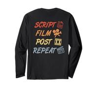 Escribir Rodar Editar Repetir Productor de vídeo Manga Larga