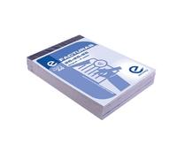 ESCRIBO 4 Talonarios Mini Factura en Español - con original y 2 copias - 25 juegos cada (100 total) - Tamaño 105x148 mm. - Papel blanco y verde de 50g, papel amarillo de 55g.